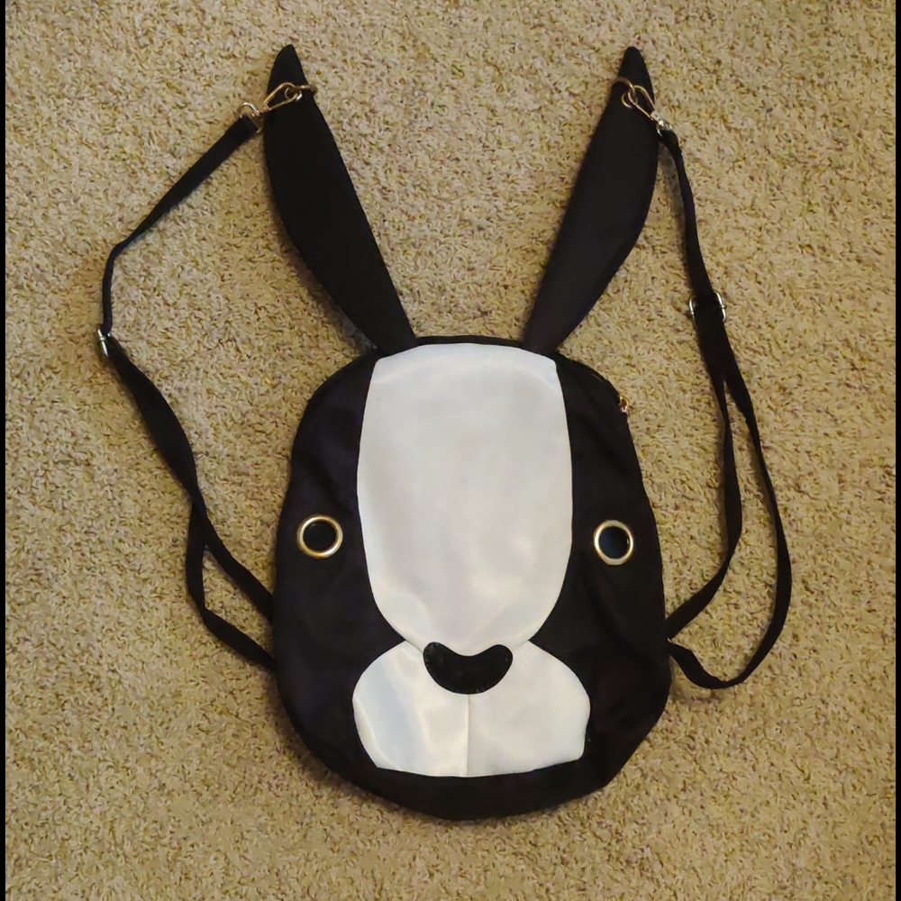 Bunny backpack/ purse